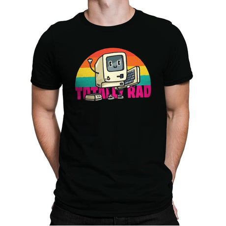 Totally Rad - Mens Premium T-Shirts RIPT Apparel Small / Black