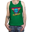 Totally Rad Terror Dog - Tanktop Tanktop RIPT Apparel X-Small / Kelly