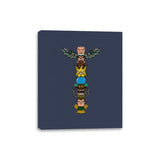 Totem of Villains - Canvas Wraps Canvas Wraps RIPT Apparel 8x10 / Navy