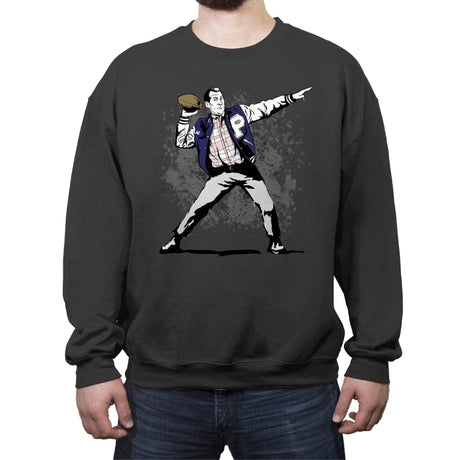 Touchdown - Best Seller - Crew Neck Sweatshirt Crew Neck Sweatshirt RIPT Apparel Small / Charcoal