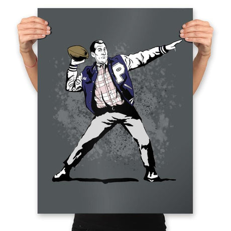 Touchdown - Best Seller - Prints Posters RIPT Apparel 18x24 / Charcoal