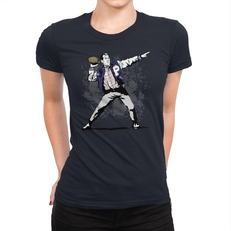 Touchdown - Best Seller - Womens Premium T-Shirts RIPT Apparel Small / Midnight Navy