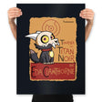 Tournée du Titan Noir - Prints Posters RIPT Apparel 18x24 / Black