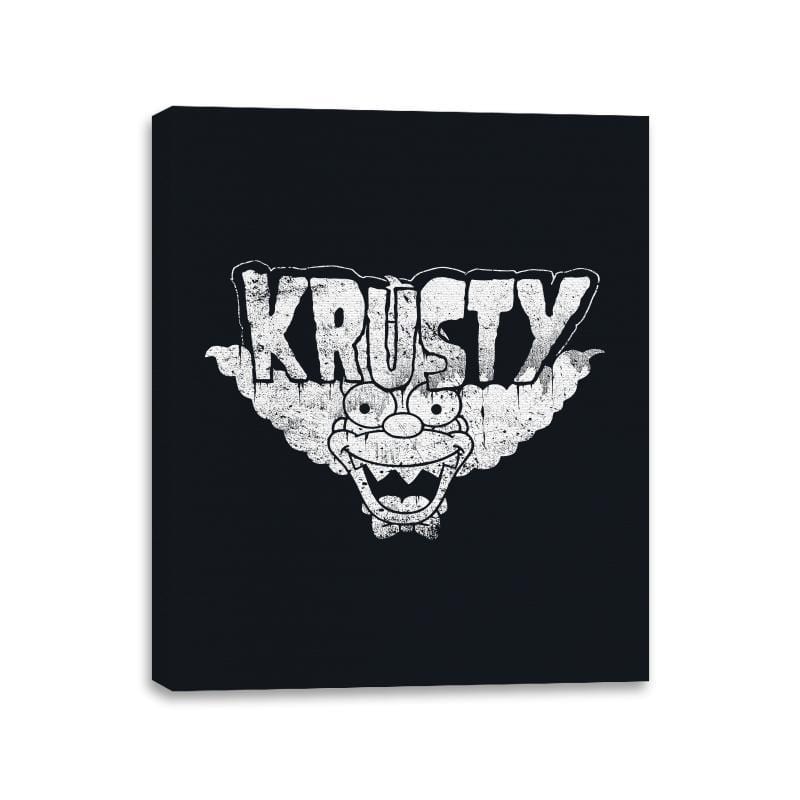 Toxic Klown - Canvas Wraps Canvas Wraps RIPT Apparel 11x14 / Black