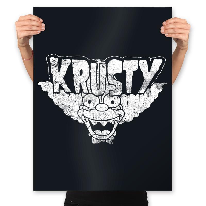 Toxic Klown - Prints Posters RIPT Apparel 18x24 / Black