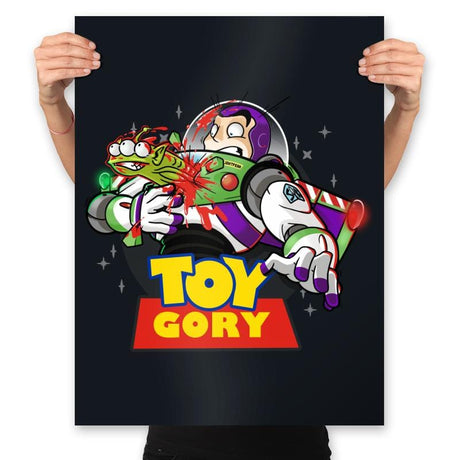 Toy Gory 3 - Prints Posters RIPT Apparel 18x24 / Black