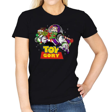 Toy Gory 3 - Womens T-Shirts RIPT Apparel Small / Black