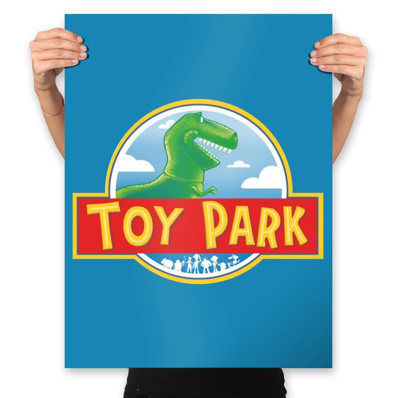 Toy Park - Prints Posters RIPT Apparel 18x24 / Sapphire