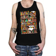 Toy's Library - Tanktop Tanktop RIPT Apparel X-Small / Black