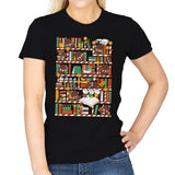 Toy's Library - Womens T-Shirts RIPT Apparel Small / Black