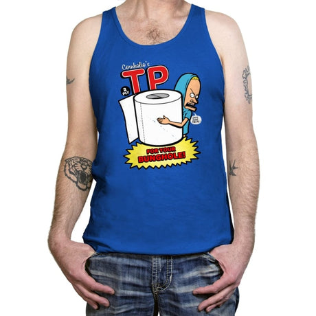 TP for your Bunghole - Tanktop Tanktop RIPT Apparel X-Small / True Royal