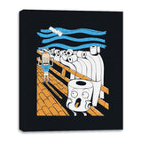 TP Nightmare - Canvas Wraps Canvas Wraps RIPT Apparel 16x20 / Black