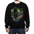 Trapped Ghost - Crew Neck Sweatshirt Crew Neck Sweatshirt RIPT Apparel Small / Black