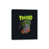 Trashed - Canvas Wraps Canvas Wraps RIPT Apparel 8x10 / Black