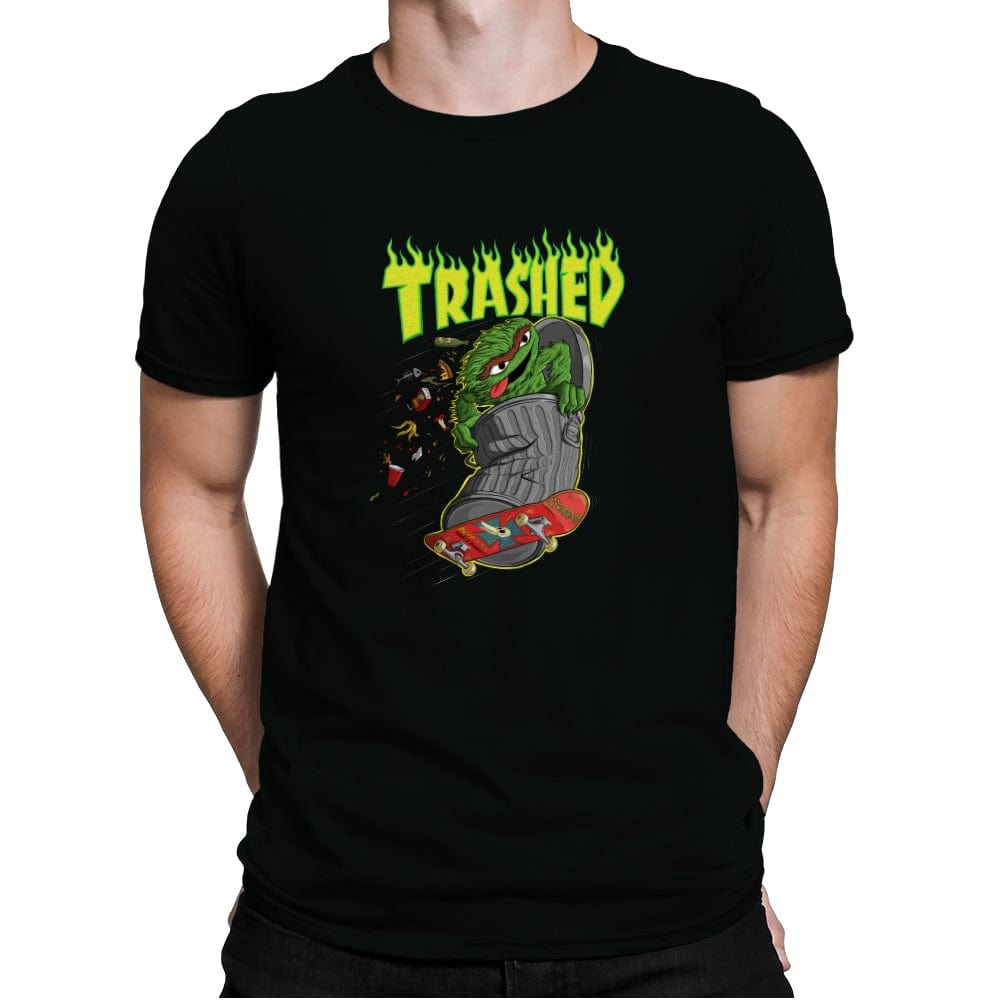 Trashed - Mens Premium T-Shirts RIPT Apparel Small / Black