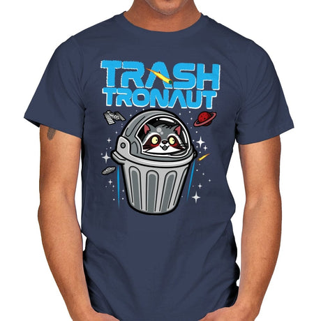 Trashtronaut - Mens T-Shirts RIPT Apparel Small / Navy