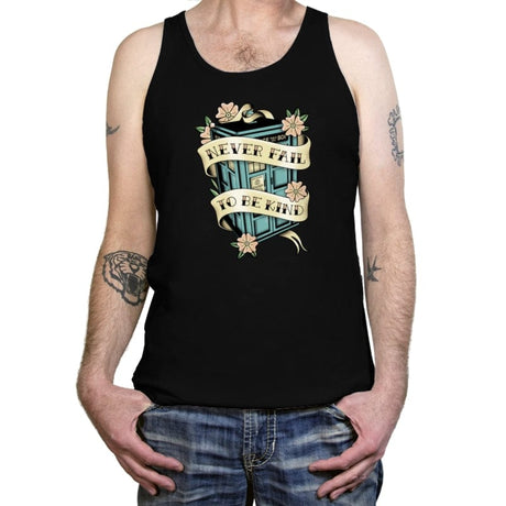 Traveler Tattoo - Tanktop Tanktop RIPT Apparel X-Small / Black