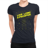 Trek Wars - Womens Premium T-Shirts RIPT Apparel Small / Midnight Navy