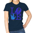 Trekkie Love - Womens T-Shirts RIPT Apparel Small / Navy