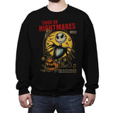 Trick or Nightmares - Crew Neck Sweatshirt Crew Neck Sweatshirt RIPT Apparel Small / Black