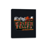 Trick or Treat in Warren Valley - Canvas Wraps Canvas Wraps RIPT Apparel 8x10 / Black