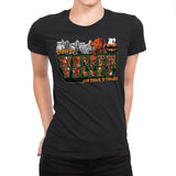 Trick or Treat in Warren Valley - Womens Premium T-Shirts RIPT Apparel