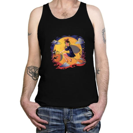 Trick or Treat - Tanktop Tanktop RIPT Apparel X-Small / Black