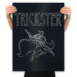 Trickster - Prints Posters RIPT Apparel 18x24 / Black