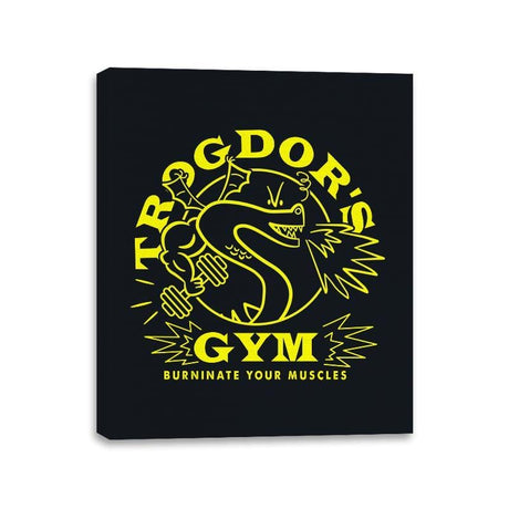 Trog's Gym - Canvas Wraps Canvas Wraps RIPT Apparel 11x14 / Black