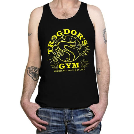 Trog's Gym - Tanktop Tanktop RIPT Apparel X-Small / Black