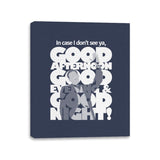 True Greetings - Canvas Wraps Canvas Wraps RIPT Apparel 11x14 / Navy