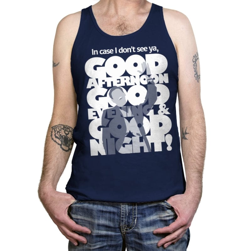 True Greetings - Tanktop Tanktop RIPT Apparel X-Small / Navy