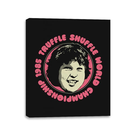 Truffle Shuffle World Championship - Canvas Wraps Canvas Wraps RIPT Apparel 11x14 / Black