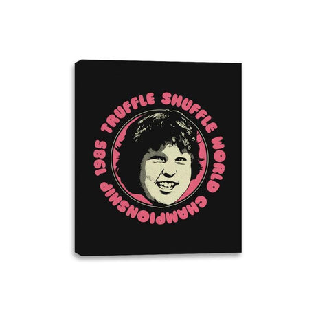 Truffle Shuffle World Championship - Canvas Wraps Canvas Wraps RIPT Apparel 8x10 / Black