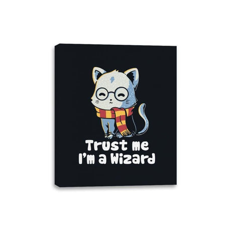 Trust me I'm a wizard - Canvas Wraps Canvas Wraps RIPT Apparel 8x10 / Black