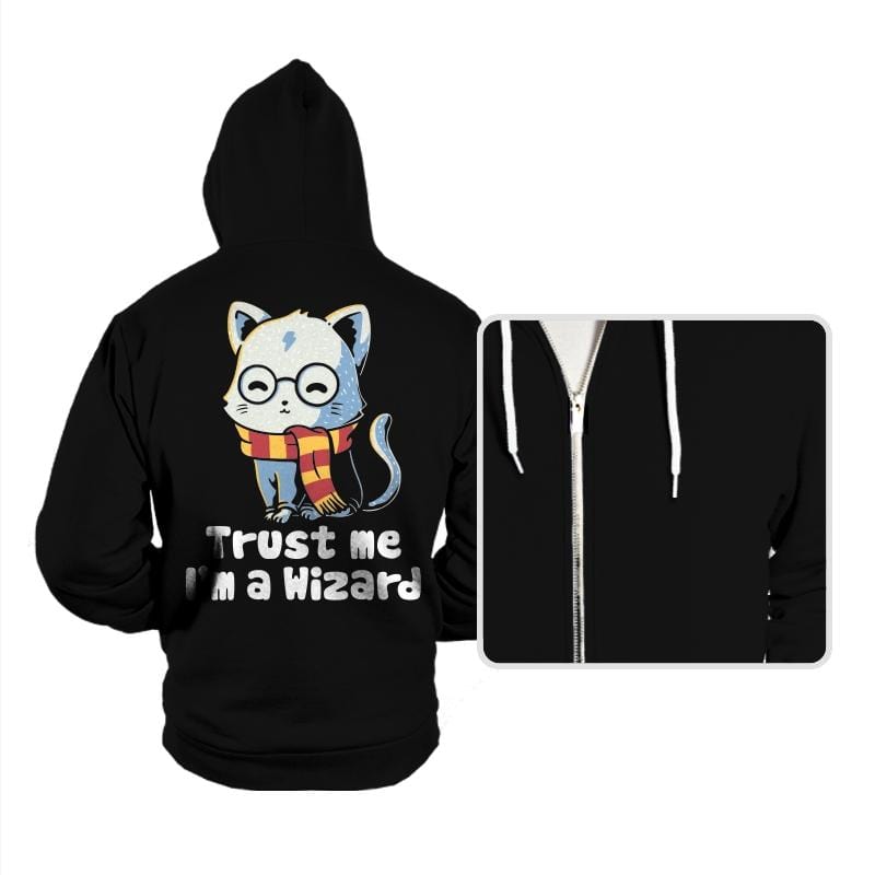 Trust me I'm a wizard - Hoodies Hoodies RIPT Apparel Small / Black