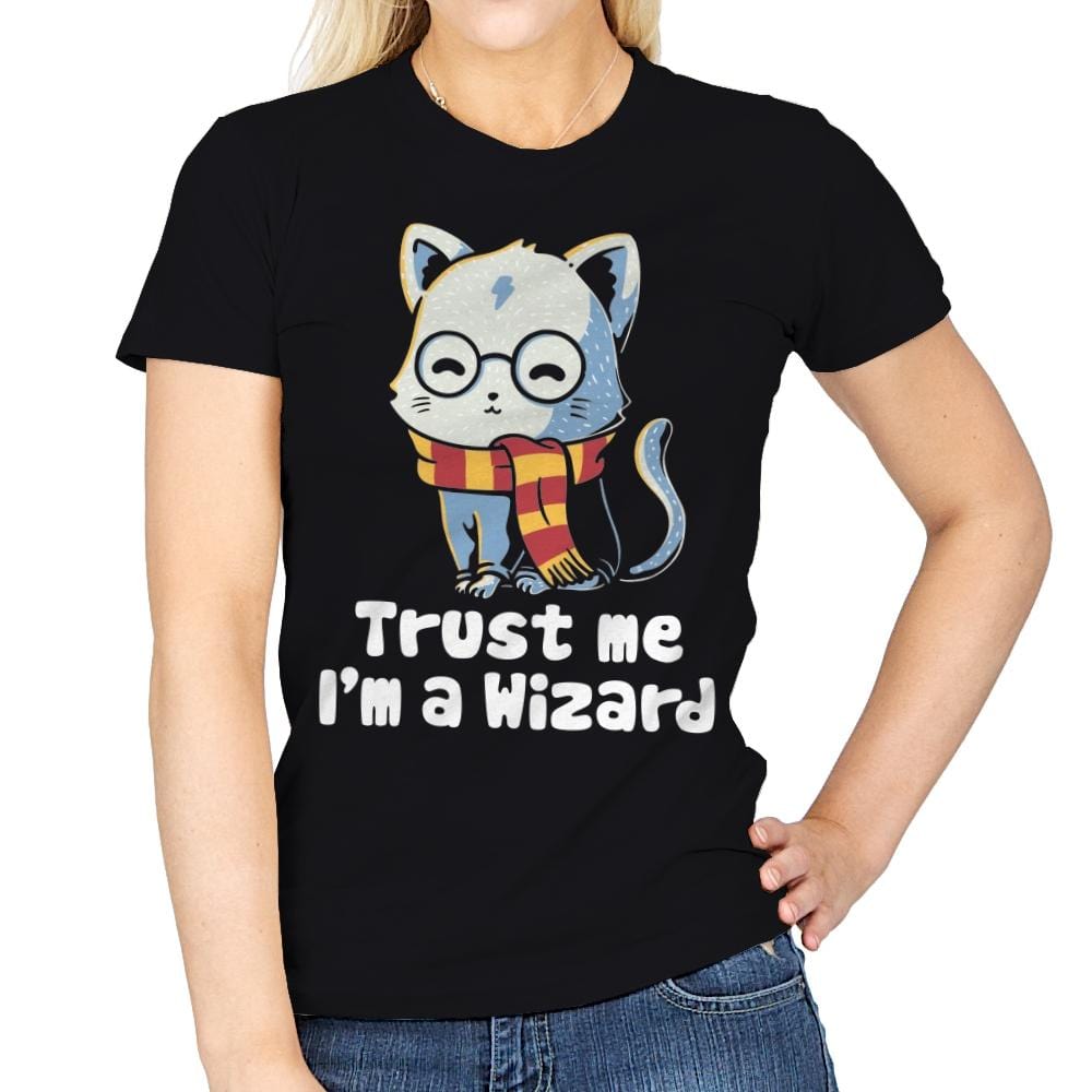 Trust me I'm a wizard - Womens T-Shirts RIPT Apparel Small / Black