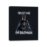 Trust the Bat - Canvas Wraps Canvas Wraps RIPT Apparel 11x14 / Black