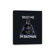 Trust the Bat - Canvas Wraps Canvas Wraps RIPT Apparel 8x10 / Black