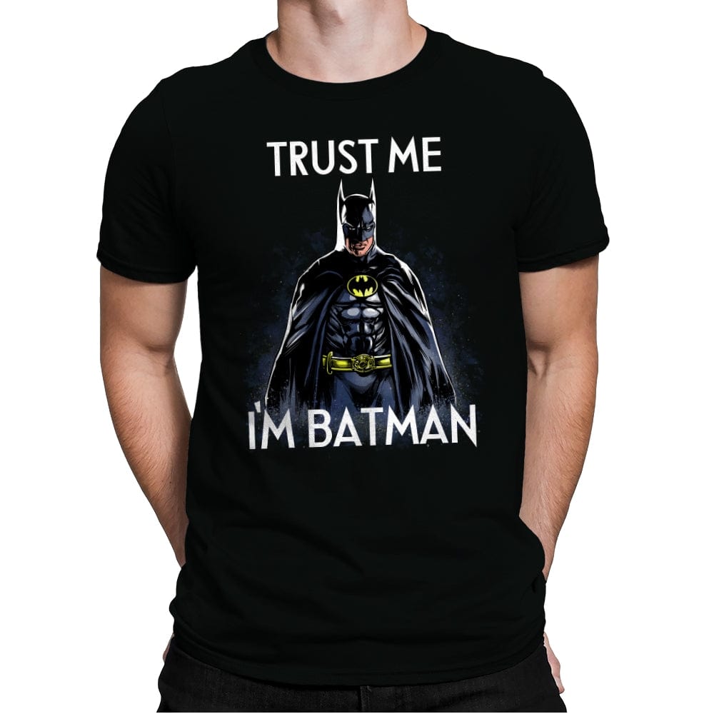 Trust the Bat - Mens Premium T-Shirts RIPT Apparel Small / Black