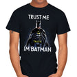 Trust the Bat - Mens T-Shirts RIPT Apparel Small / Black