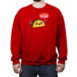 Tuesdays Are For Tacos - Crew Neck Sweatshirt Crew Neck Sweatshirt RIPT Apparel Small / Red