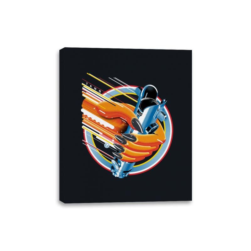 Turbo Force - Canvas Wraps Canvas Wraps RIPT Apparel 8x10 / Black