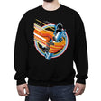 Turbo Force - Crew Neck Sweatshirt Crew Neck Sweatshirt RIPT Apparel Small / Black