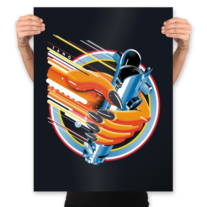 Turbo Force - Prints Posters RIPT Apparel 18x24 / Black