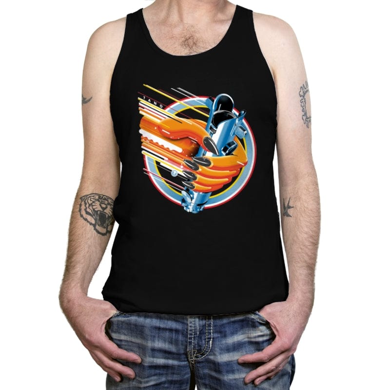 Turbo Force - Tanktop Tanktop RIPT Apparel X-Small / Black