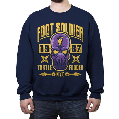 Turtle Fodder - Crew Neck Sweatshirt Crew Neck Sweatshirt RIPT Apparel