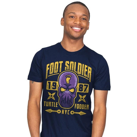 Turtle Fodder - Mens T-Shirts RIPT Apparel Small / Navy