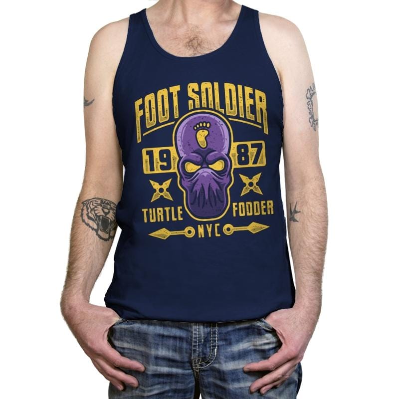 Turtle Fodder - Tanktop Tanktop RIPT Apparel X-Small / Navy