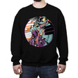 Turtle of Vengeance - Crew Neck Sweatshirt Crew Neck Sweatshirt RIPT Apparel Small / Black